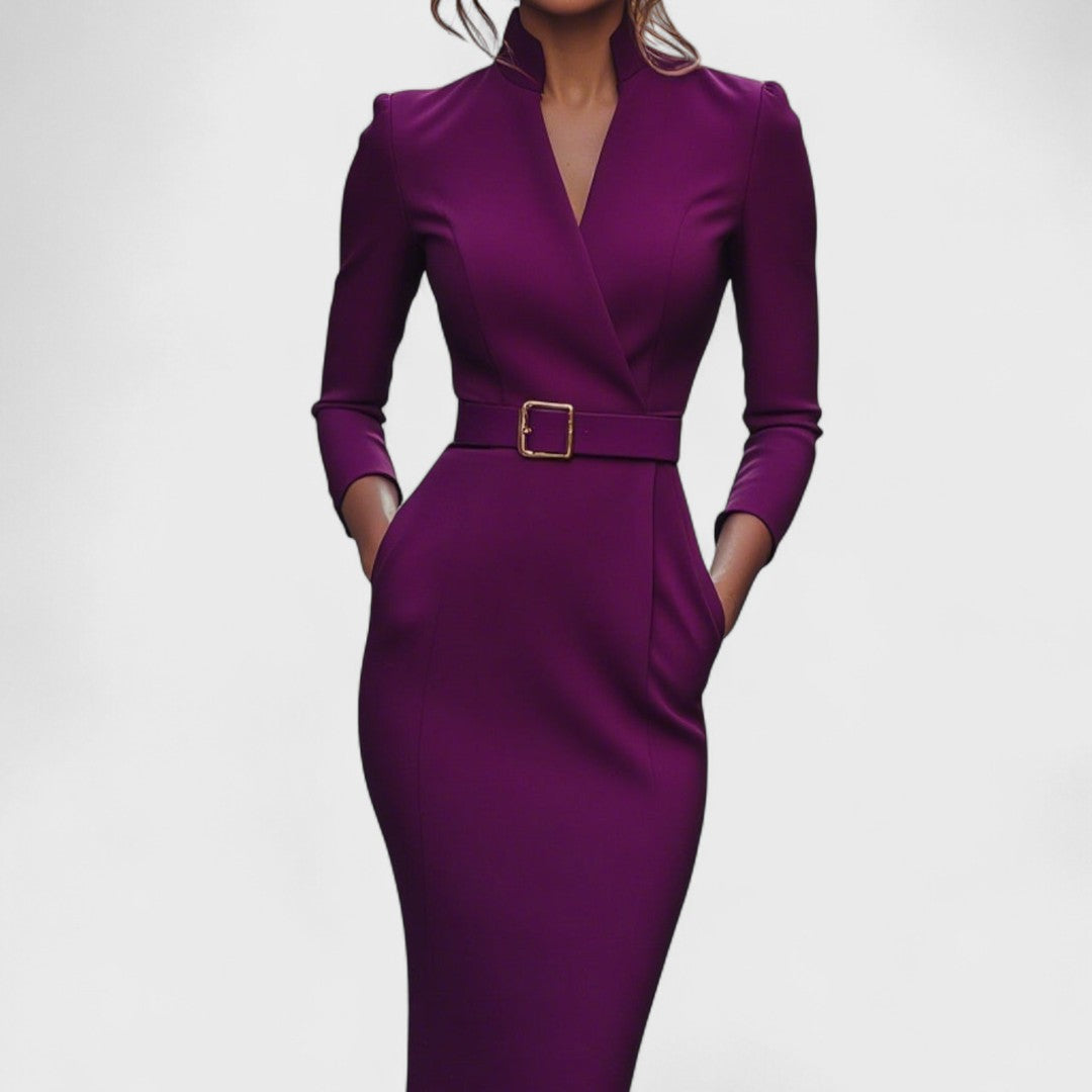 Ciedera Elegant Midi Dress