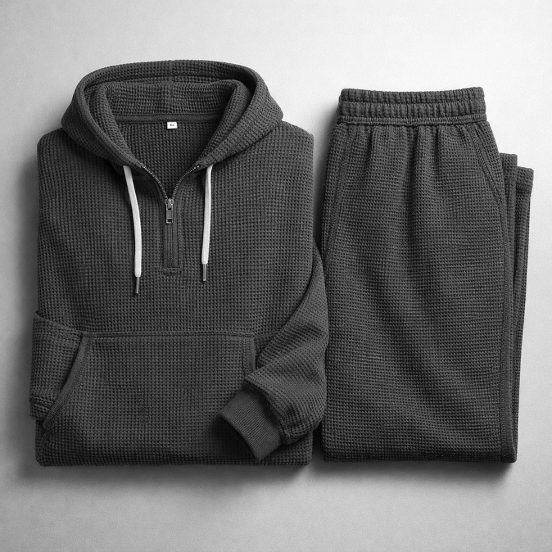 Russel Waffle-Knit Tracksuit