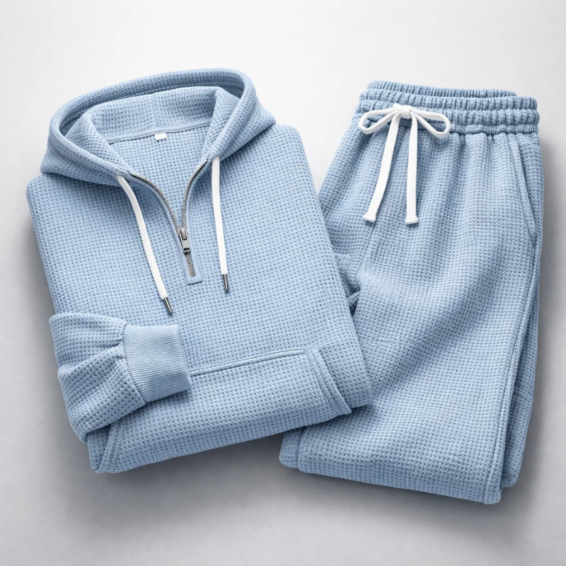 Russel Waffle-Knit Tracksuit