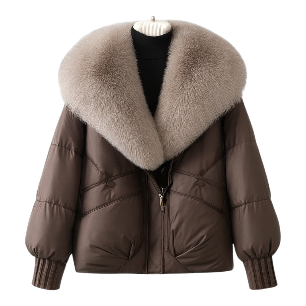 Milani Fur Collar Puffer Jacket