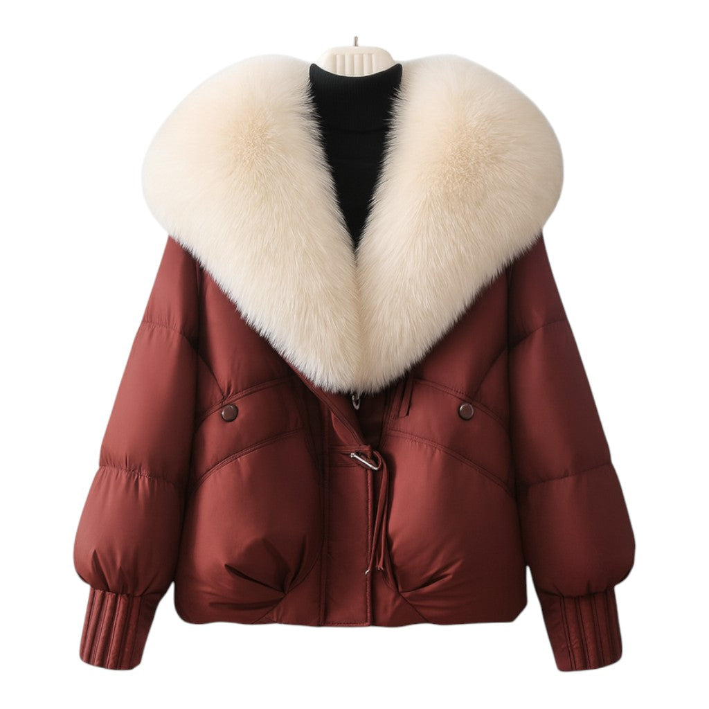 Milani Fur Collar Puffer Jacket