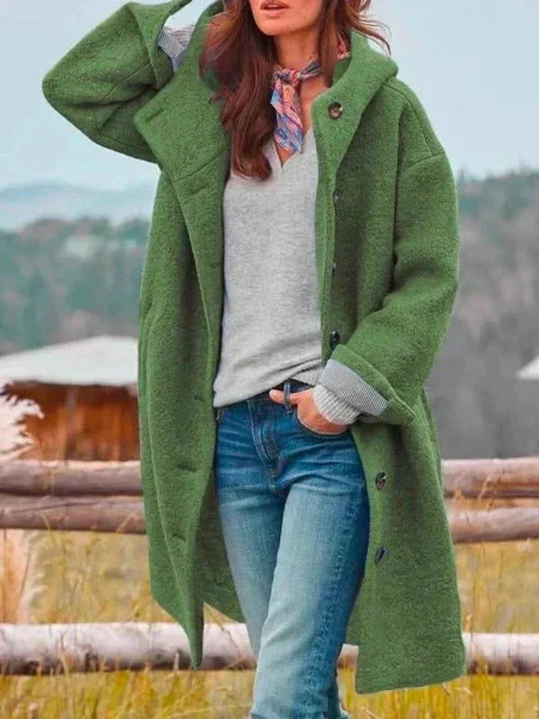 Ciedera Textured Button-Up Coat