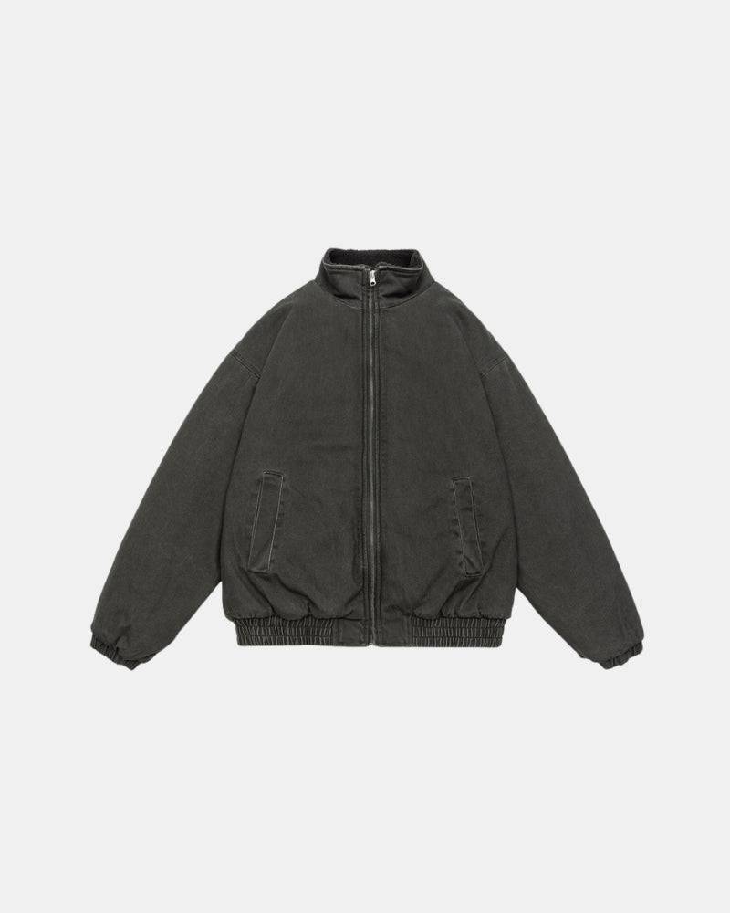 Milan Sherpa‑Lined Bomber Jacket