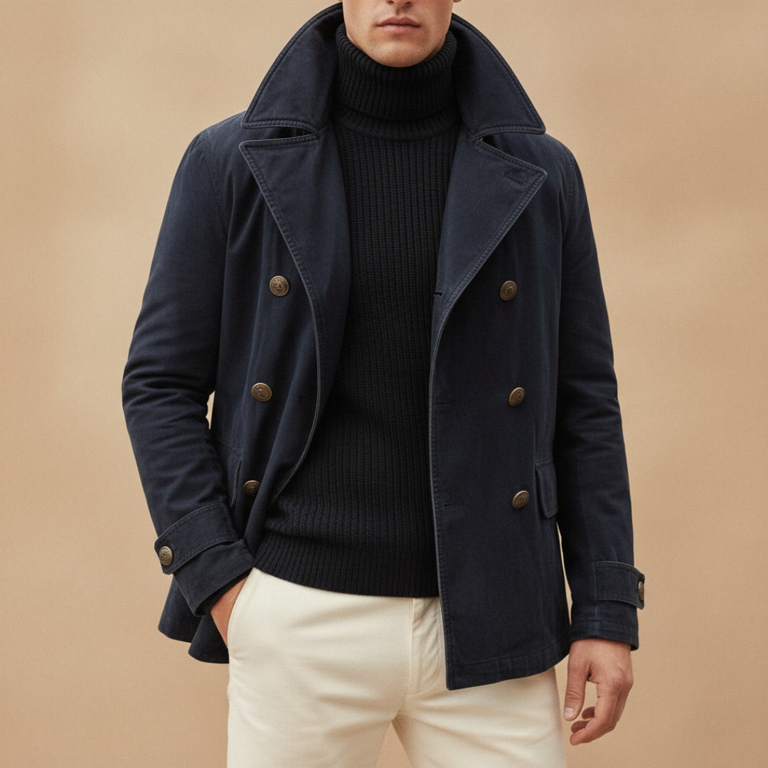Ciedera Classic Double Breasted Jacket