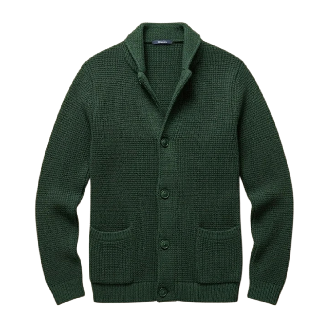Jean Luc Refined Wool Cardigan