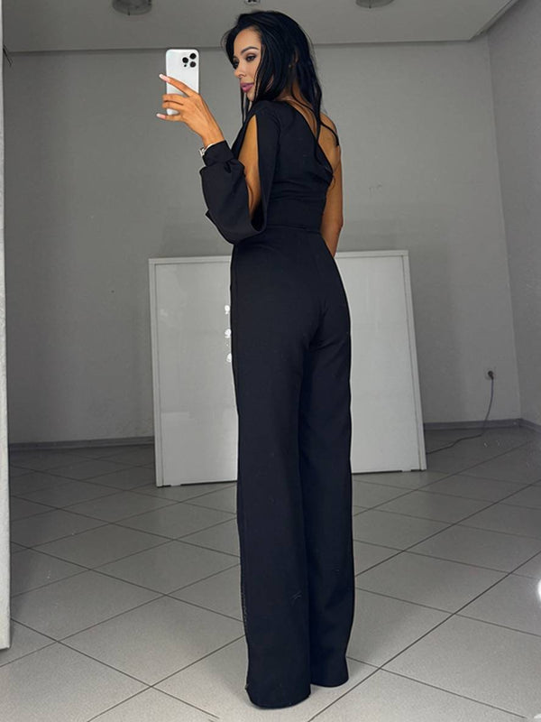 Ciedera One-Shoulder Jumpsuit