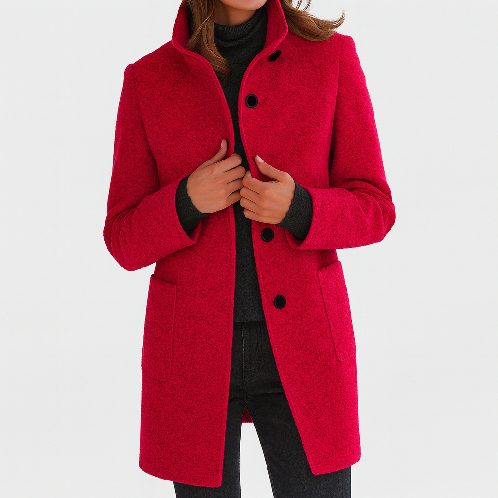 Ciedera Wool-Blend Coat