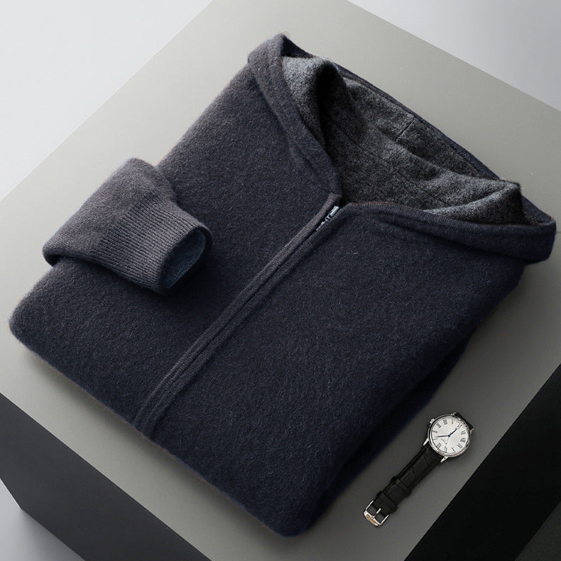 Roma Reversible Cashmere Hoodie