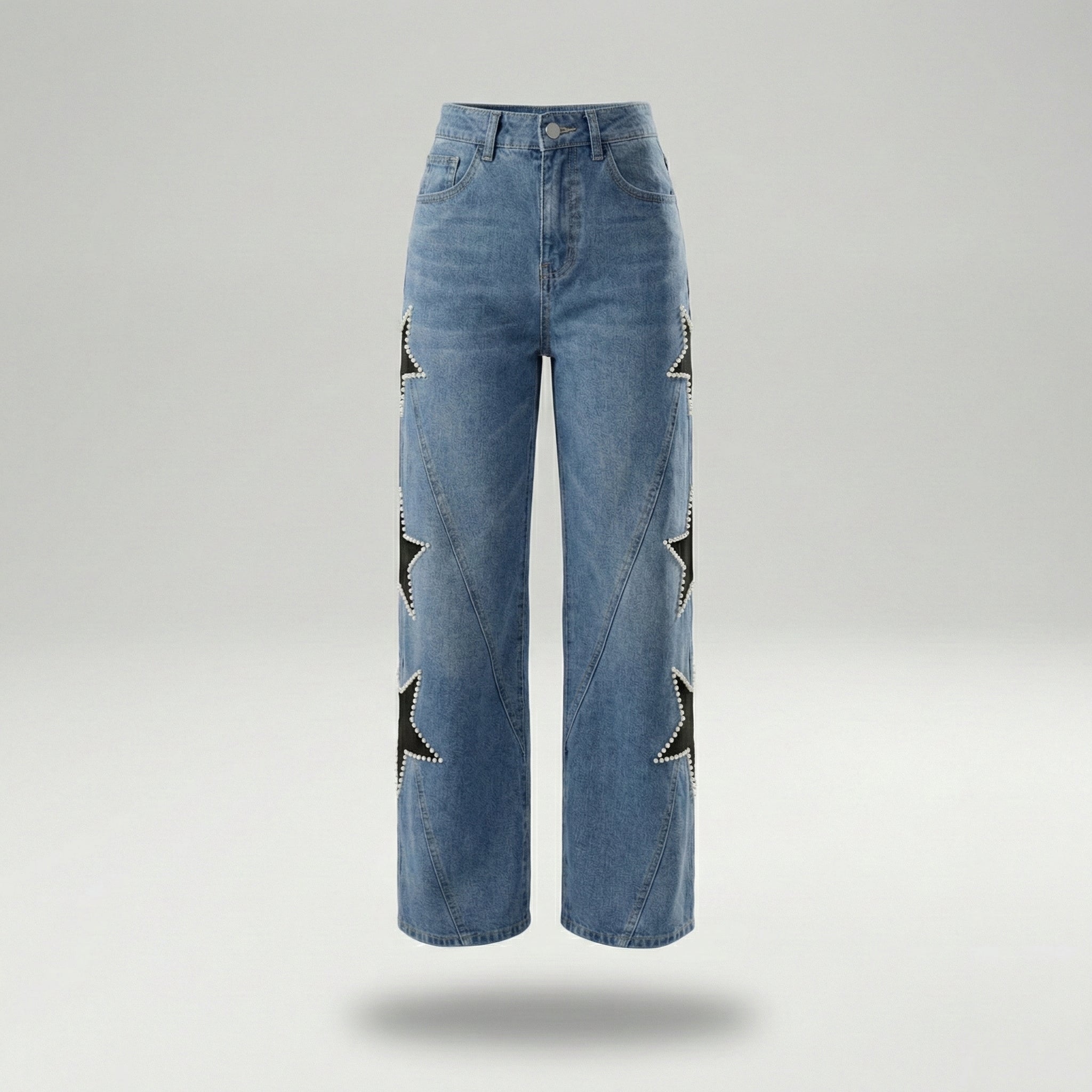 Cleo Star Straight Jeans