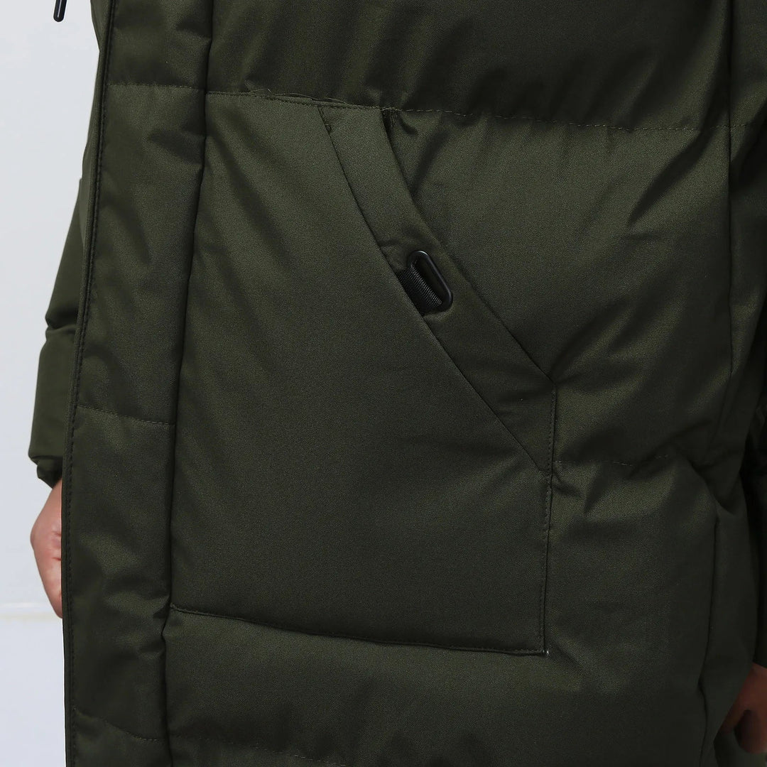 Padded Long Puffer Parka