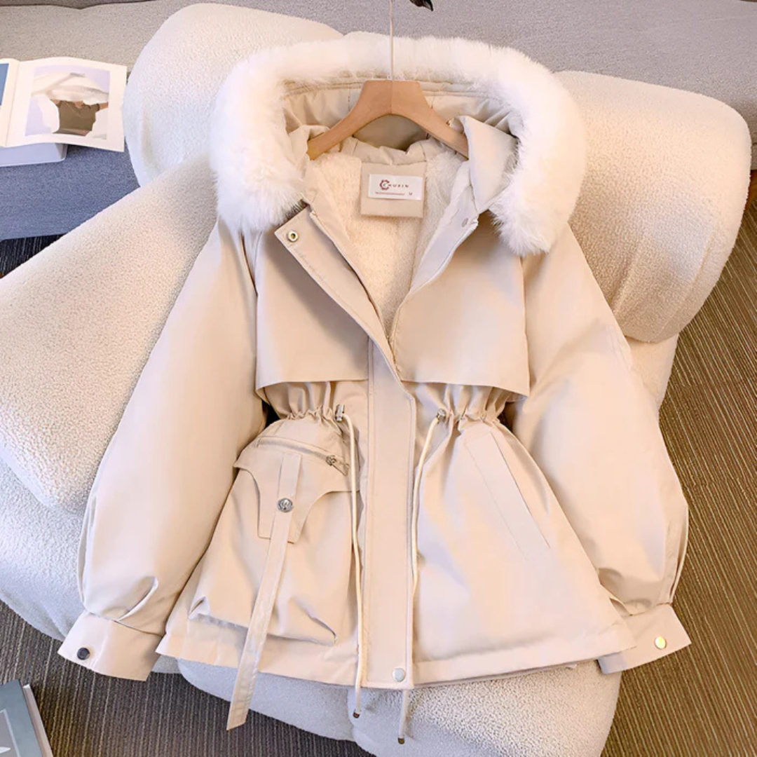 Luxury Faux-Fur Trim Winter Parka