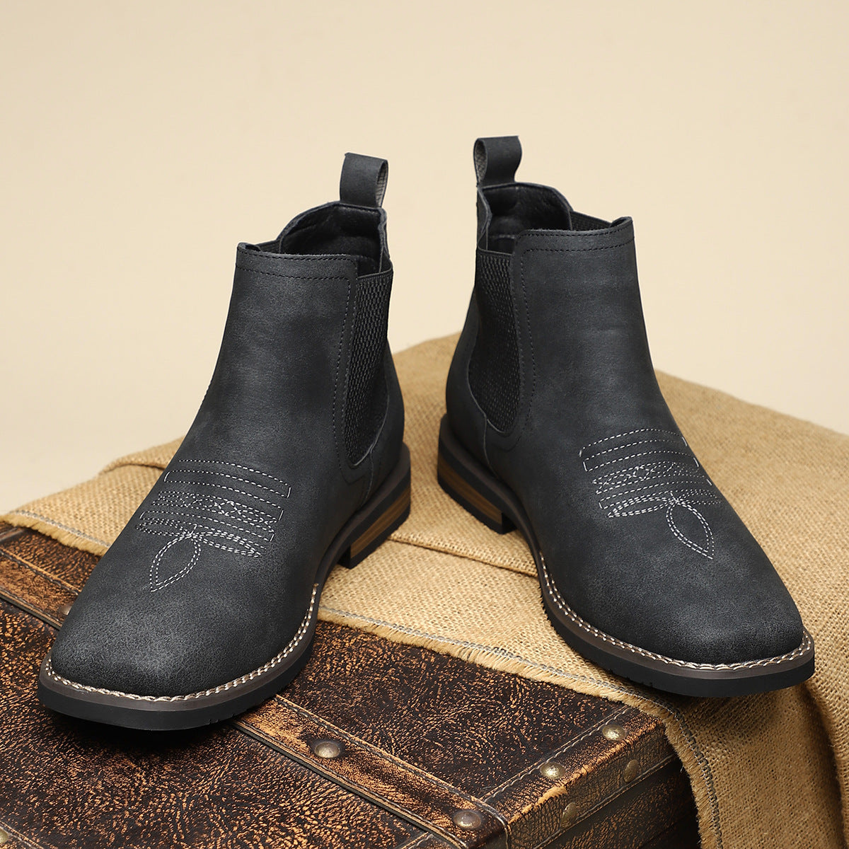 Ciedera Classic Leather Chelsea Boots