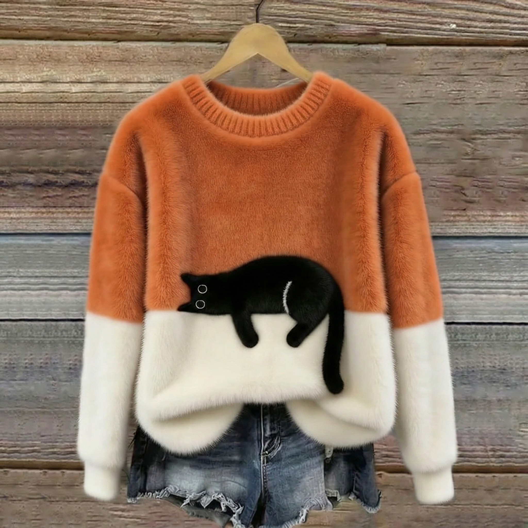 Gilda Cat Knitted Sweater