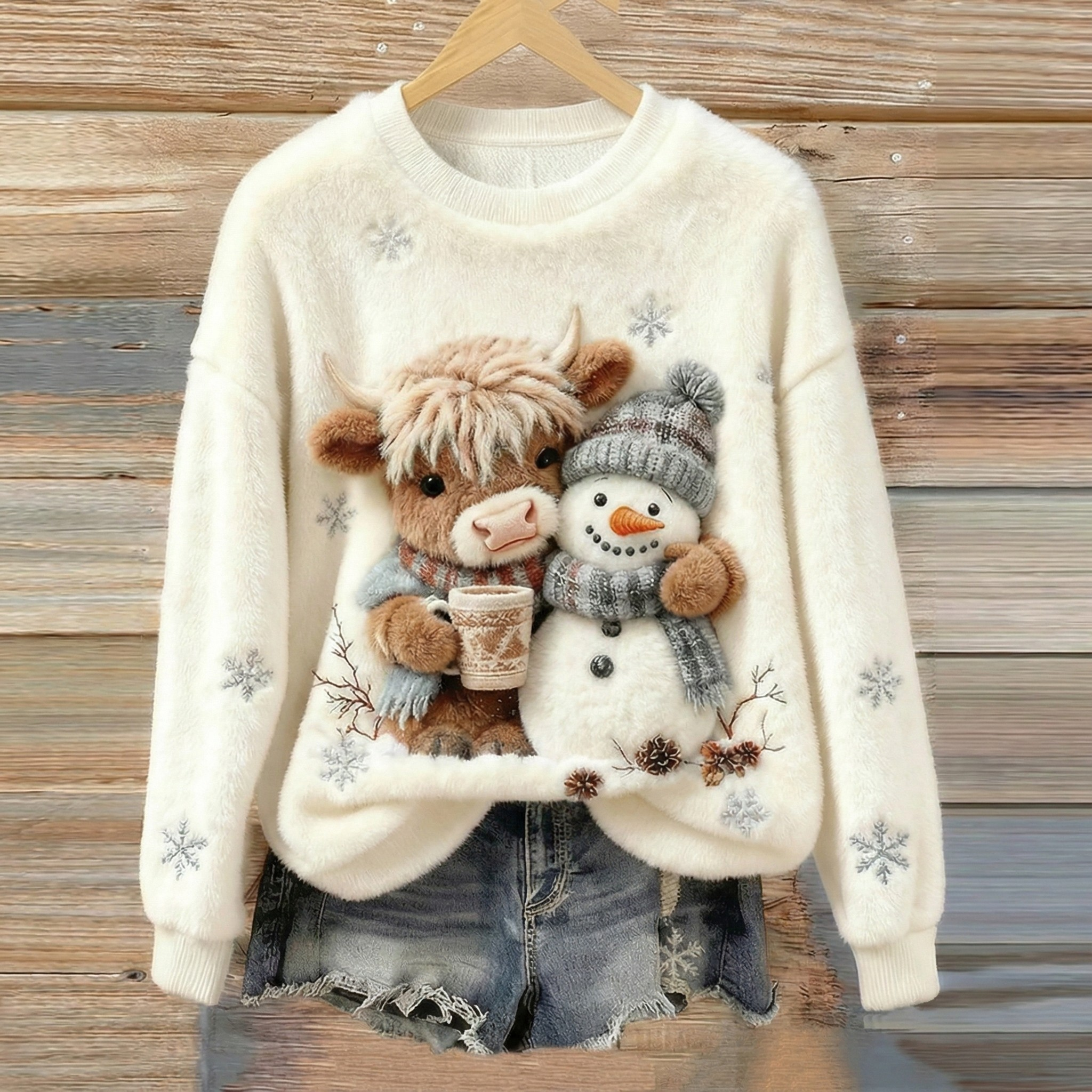 Christmas Cozy Friends Sweater