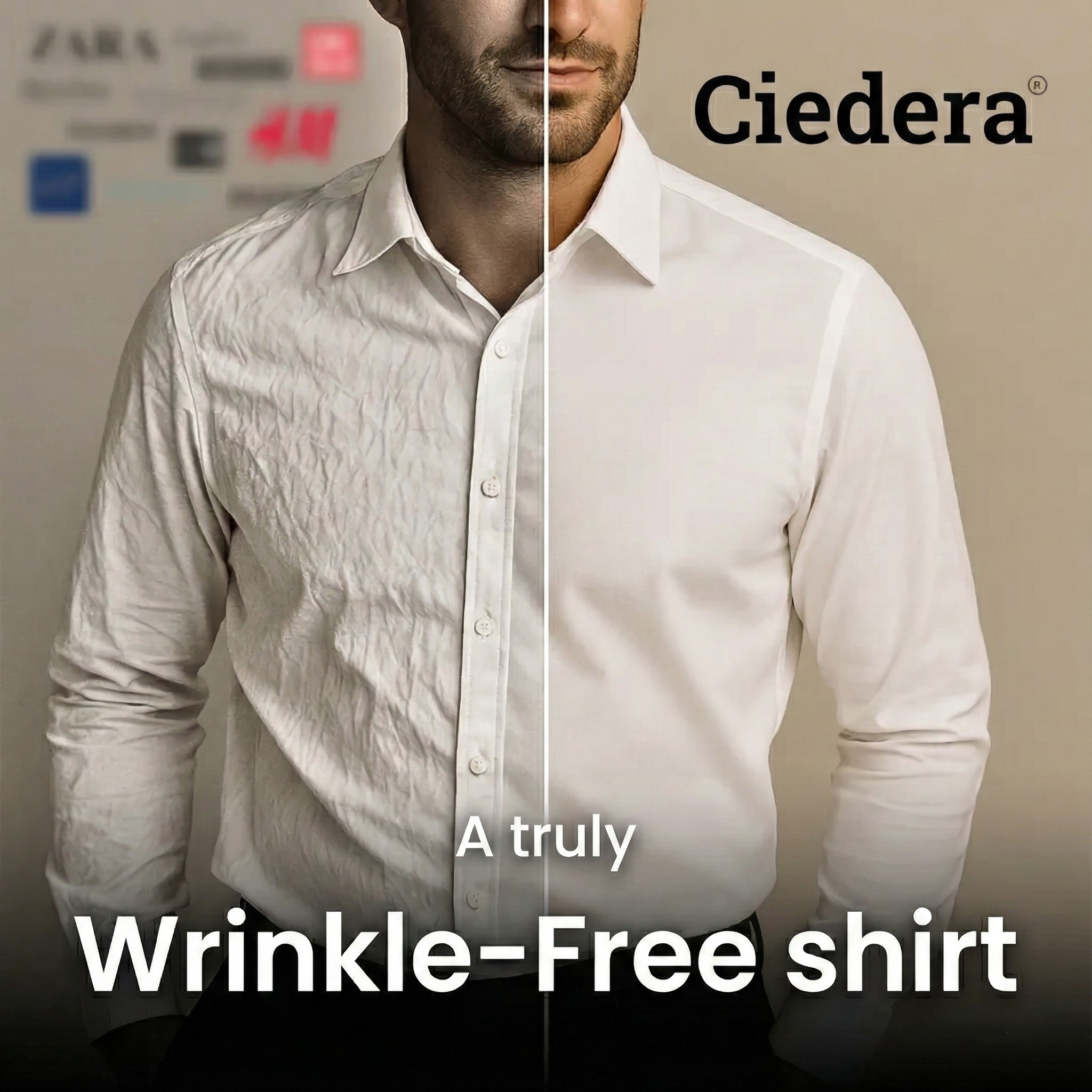 Lucas Wrinkle Free Slim Fit Shirt