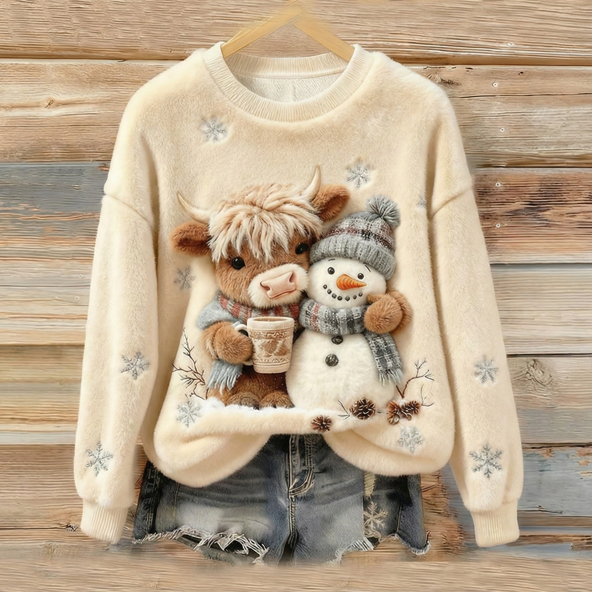Christmas Cozy Friends Sweater