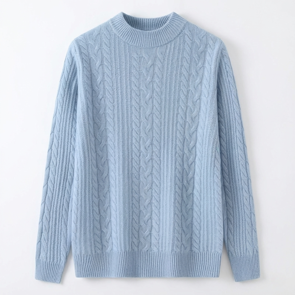 Spence Cashmere Cable Knit Sweater