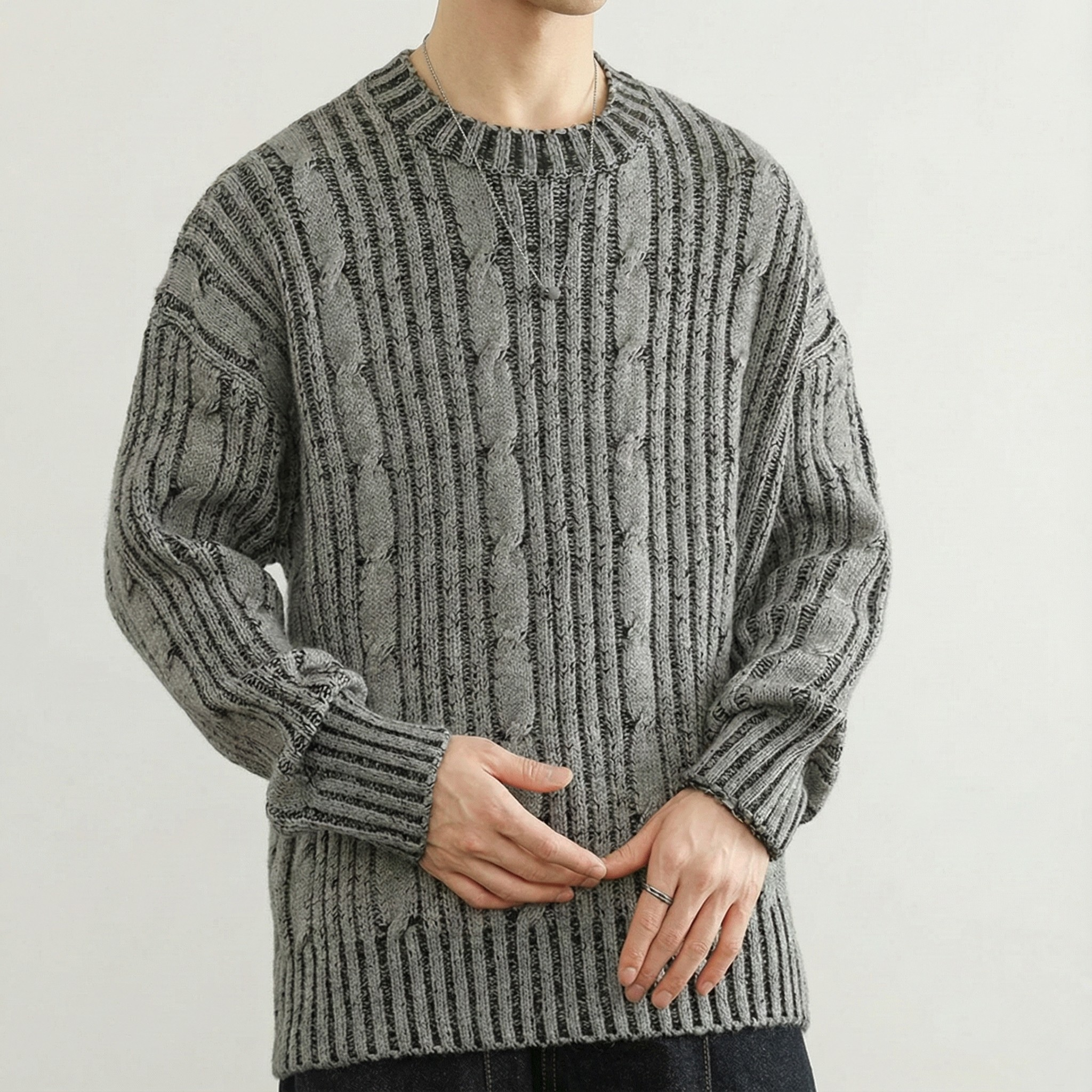 Alex Cashmere Cable Knit Sweater