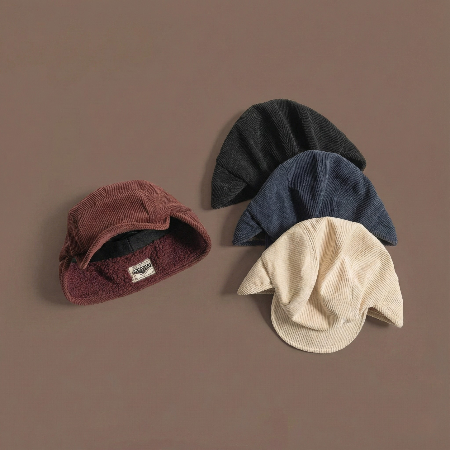 Sarno Corduroy Winter Earflap Cap