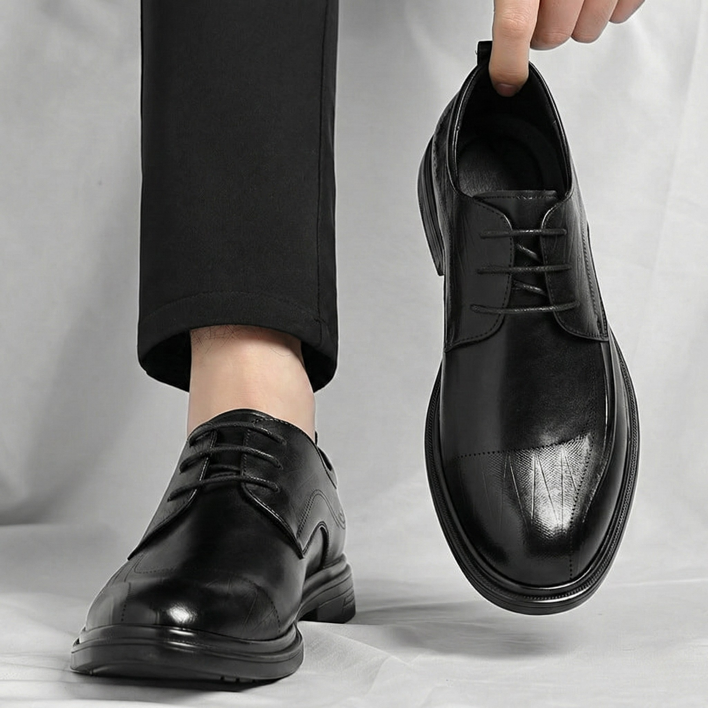 Lusano Leather Dress Shoes