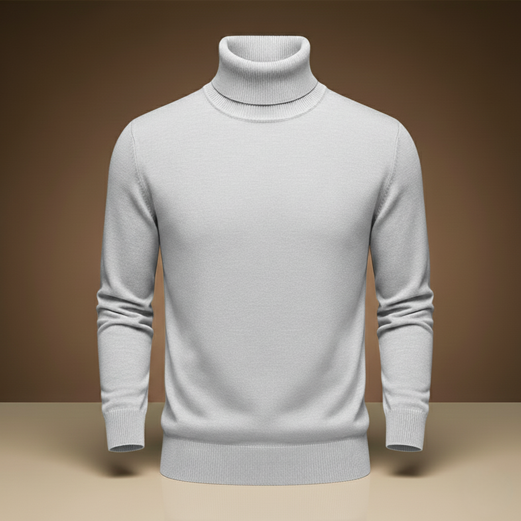 Classic Cashmere-Blend Turtleneck