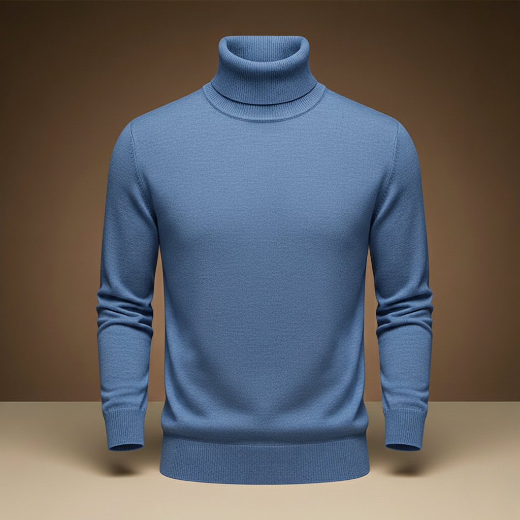 Classic Cashmere-Blend Turtleneck