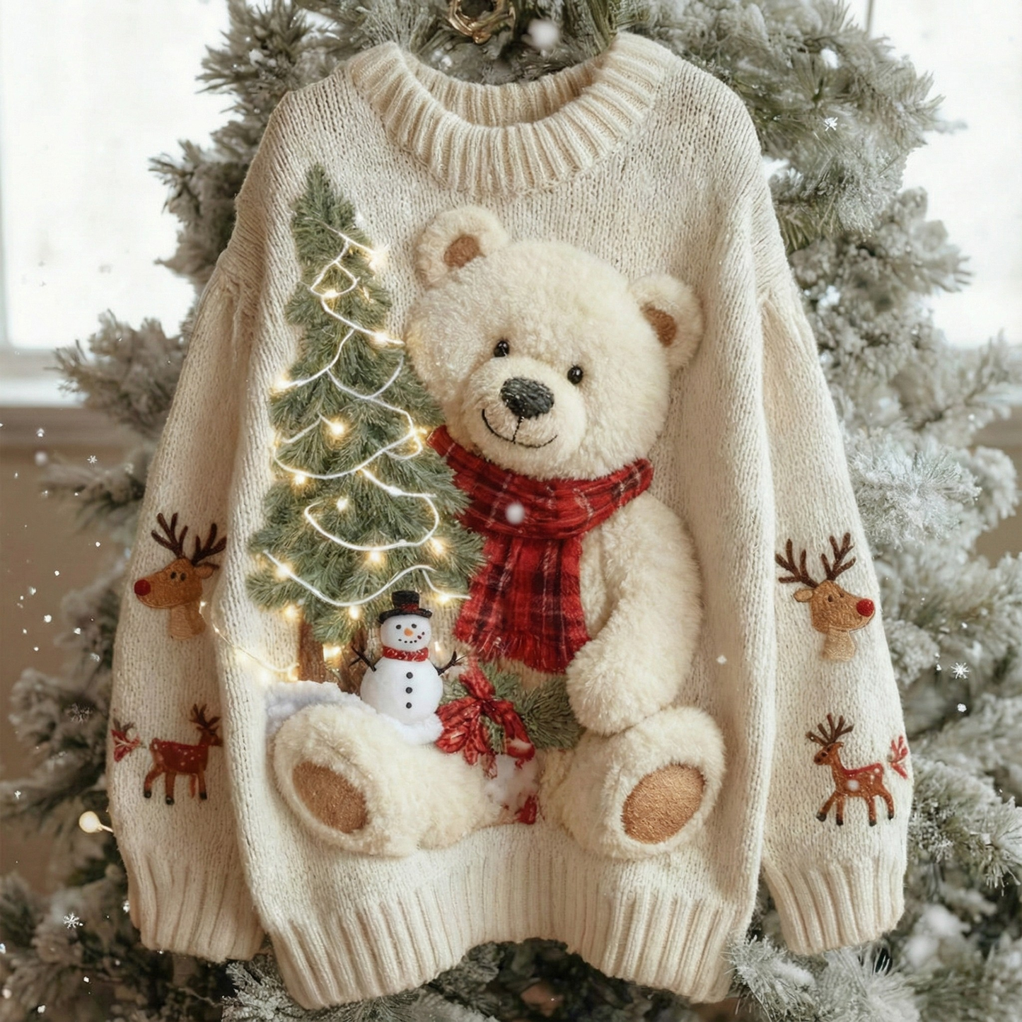 Christmas Teddy Sweater
