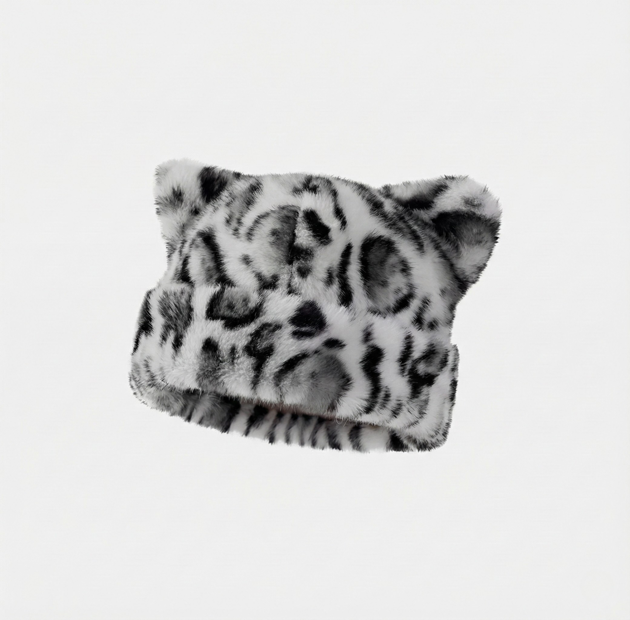 Lucy Leopard Faux Fur Winter Hat