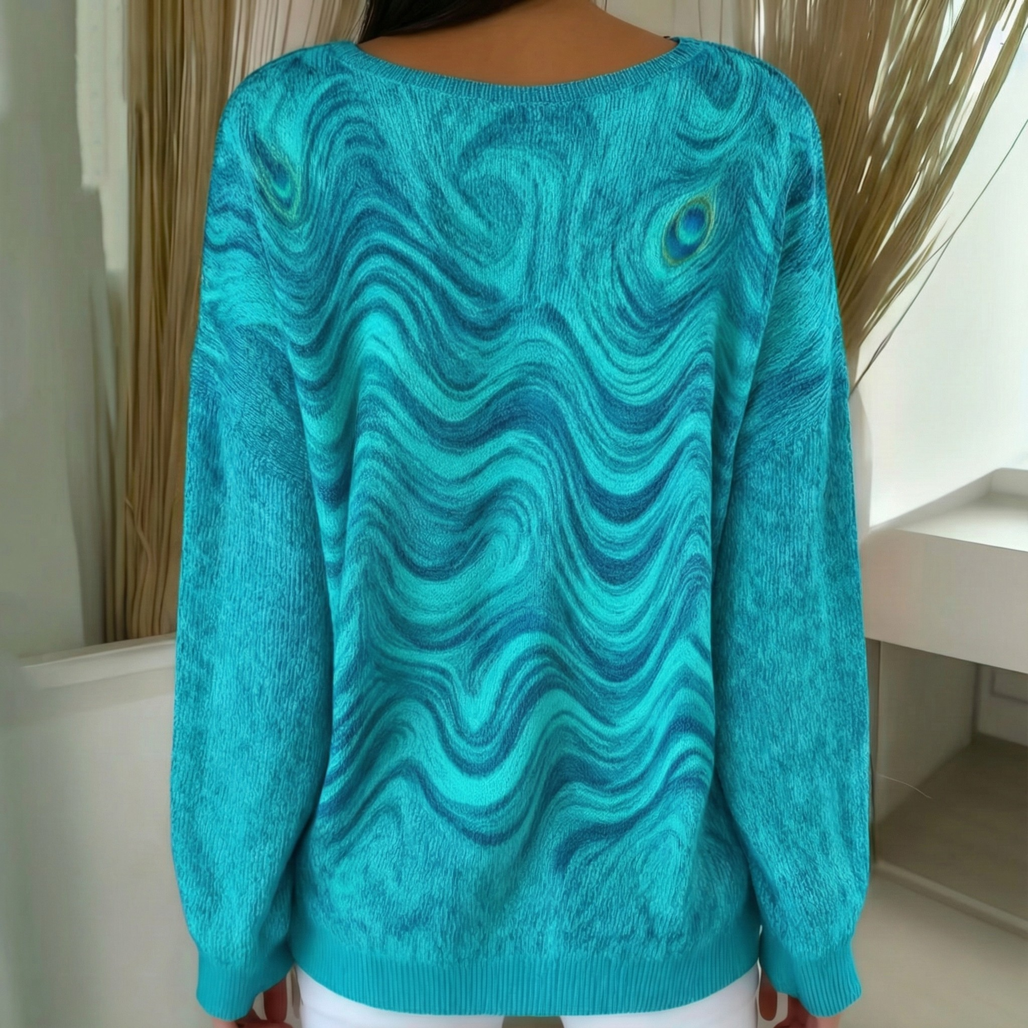 Jaz Knitted V-Neck Sweater