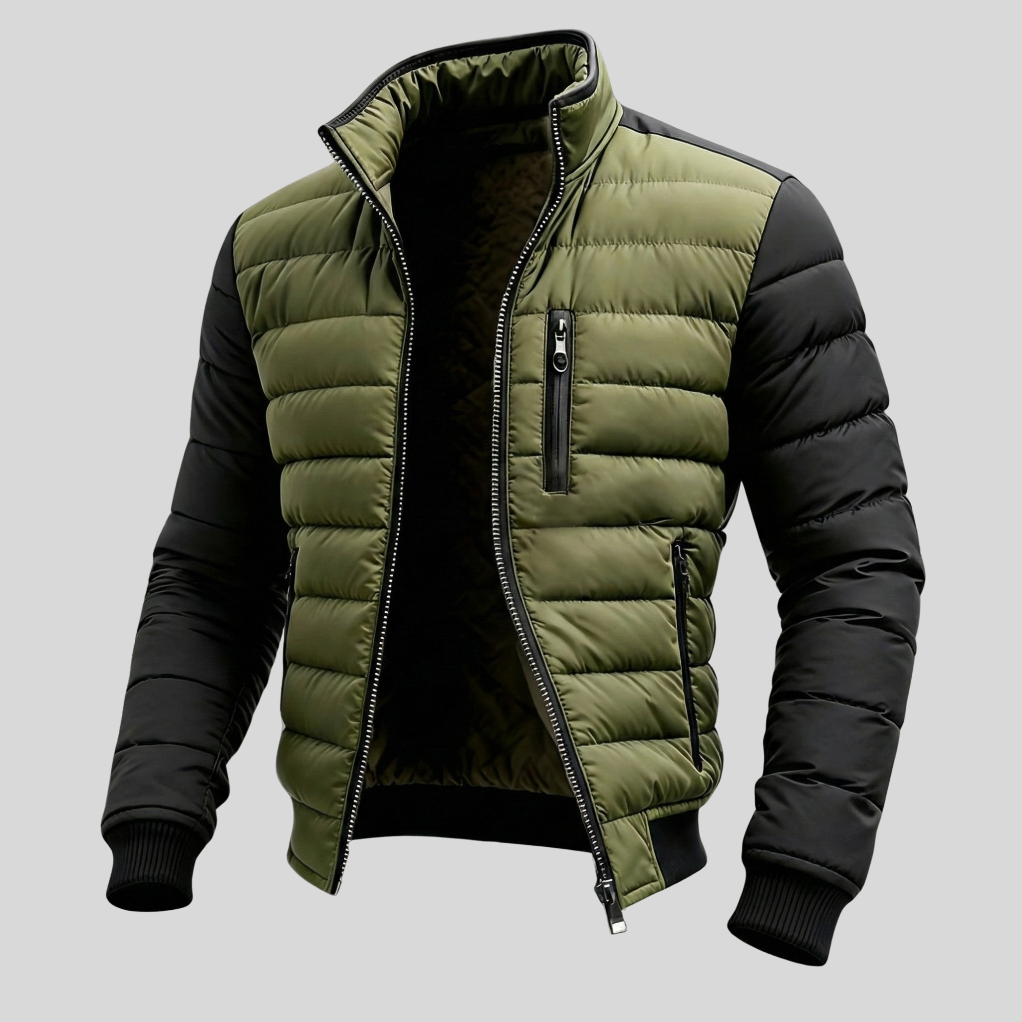 Vito Two-Tone Insulated Puffer Jacket