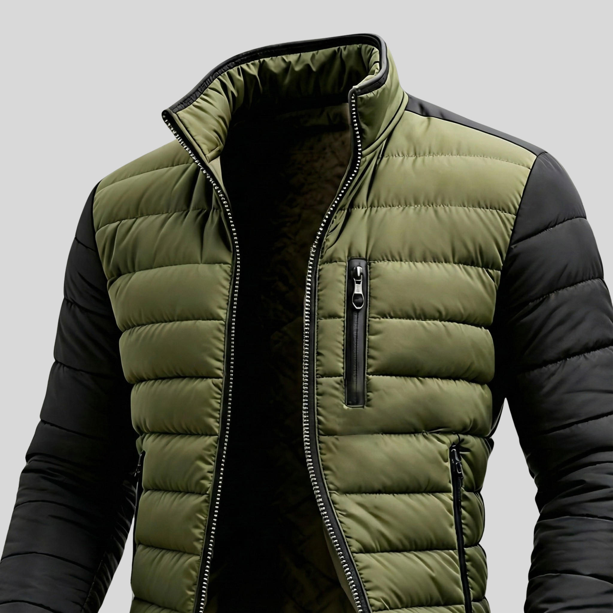 Vito Two-Tone Insulated Puffer Jacket
