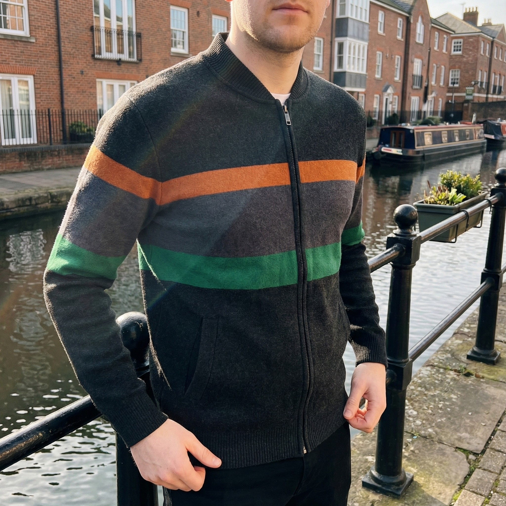 Mason Cashmere Zip Up Jacket