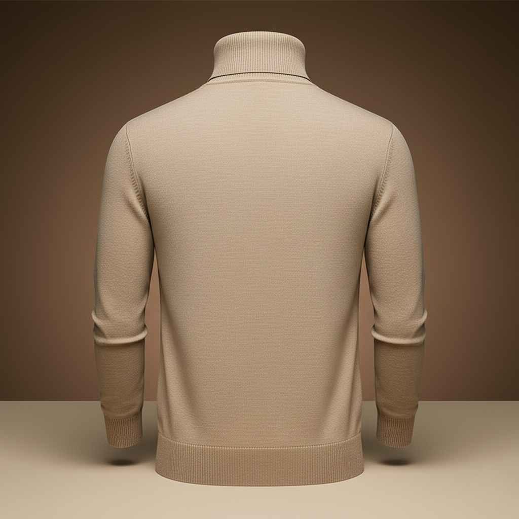 Classic Cashmere-Blend Turtleneck