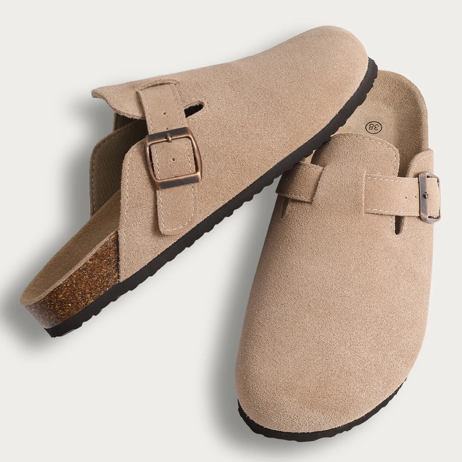 Ciedera Suede Clogs