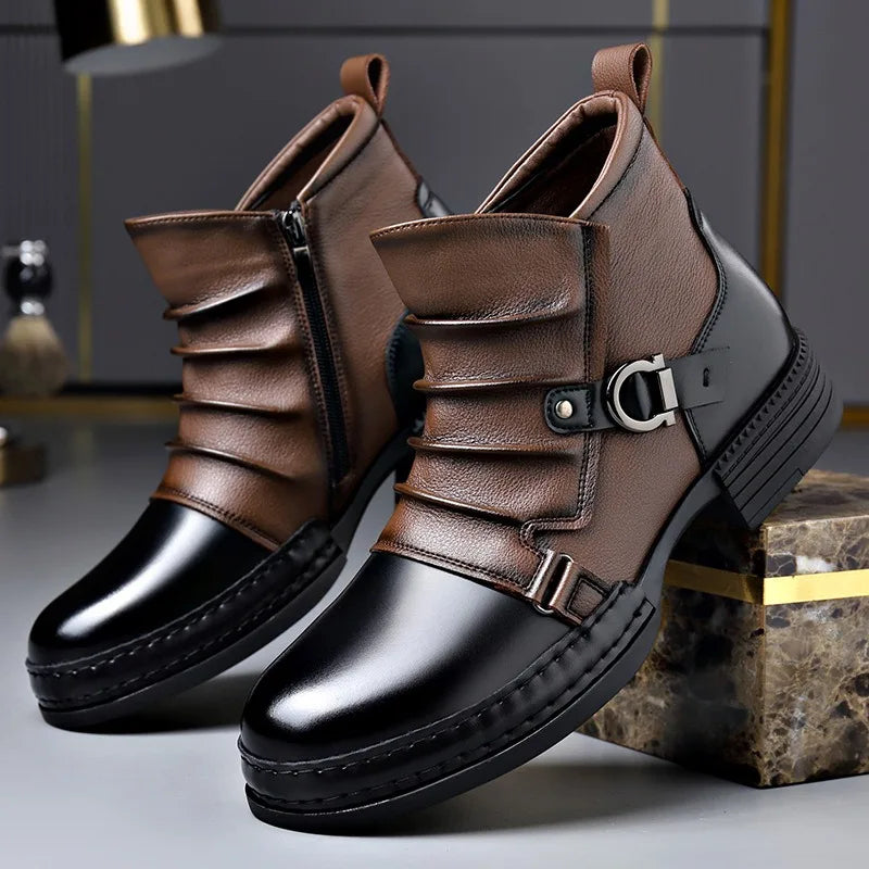 Adler Leather Ankle Boots