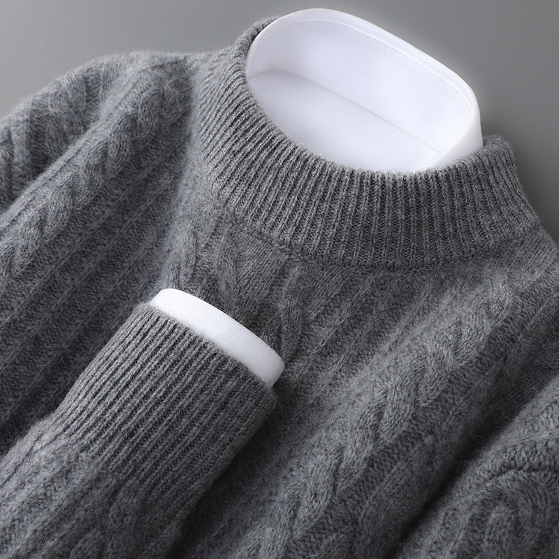 Spence Cashmere Cable Knit Sweater