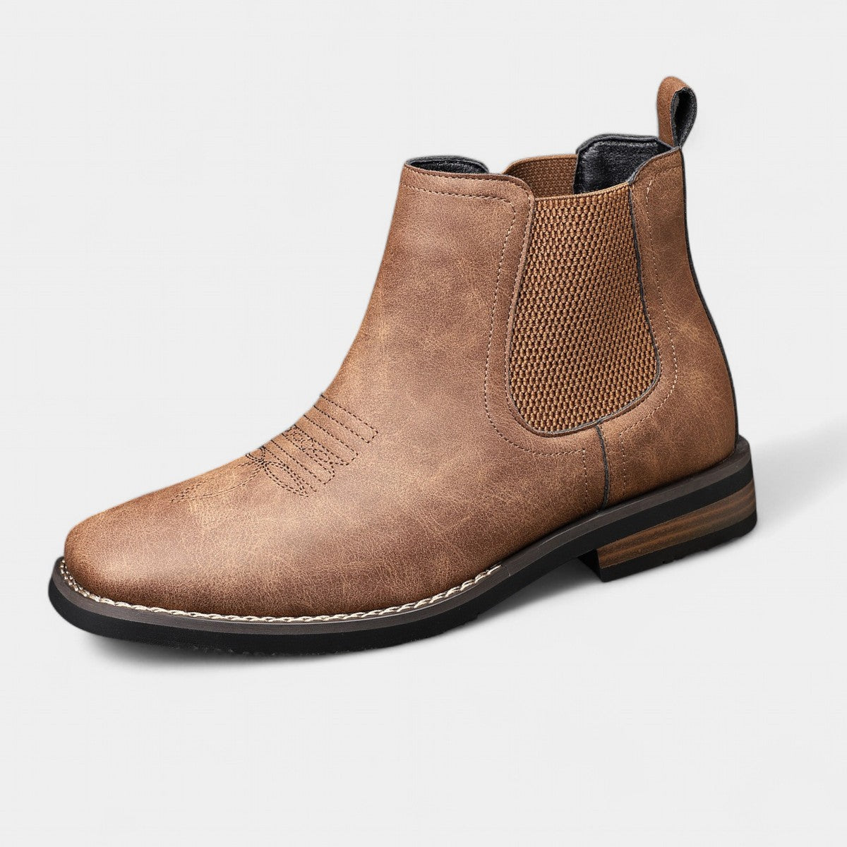 Ciedera Classic Leather Chelsea Boots