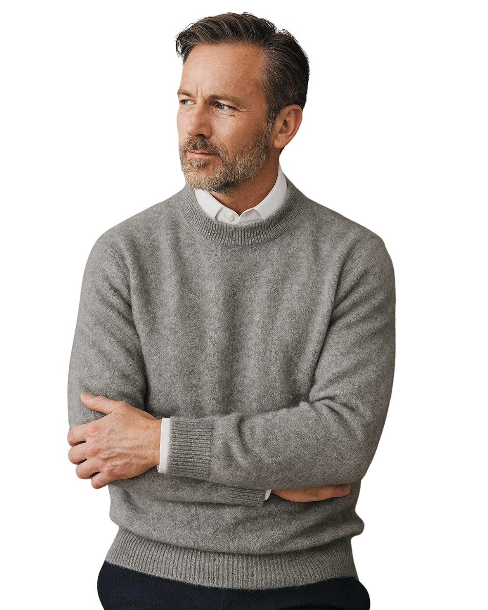 Ciedera Classic Cashmere Crewneck Sweater