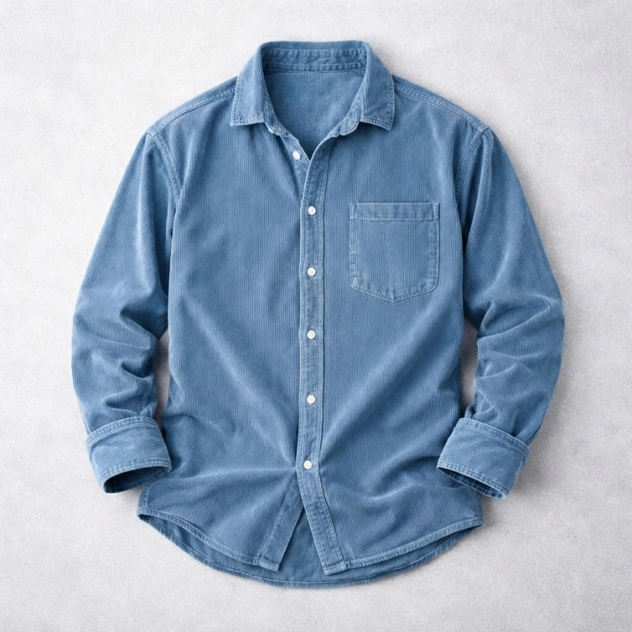 Barger Corduroy Button-Up Shirt