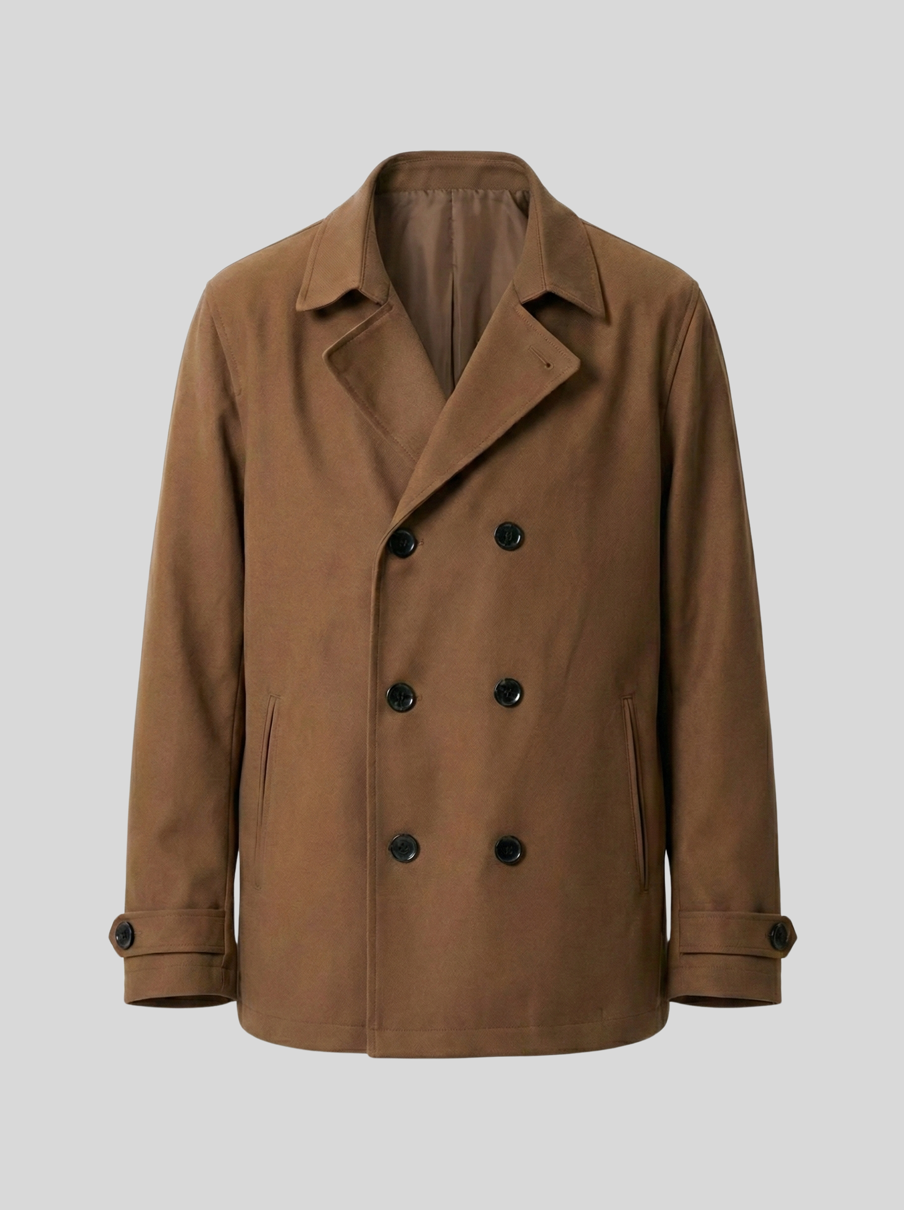 Belmont Tailored Double-Breasted Coat