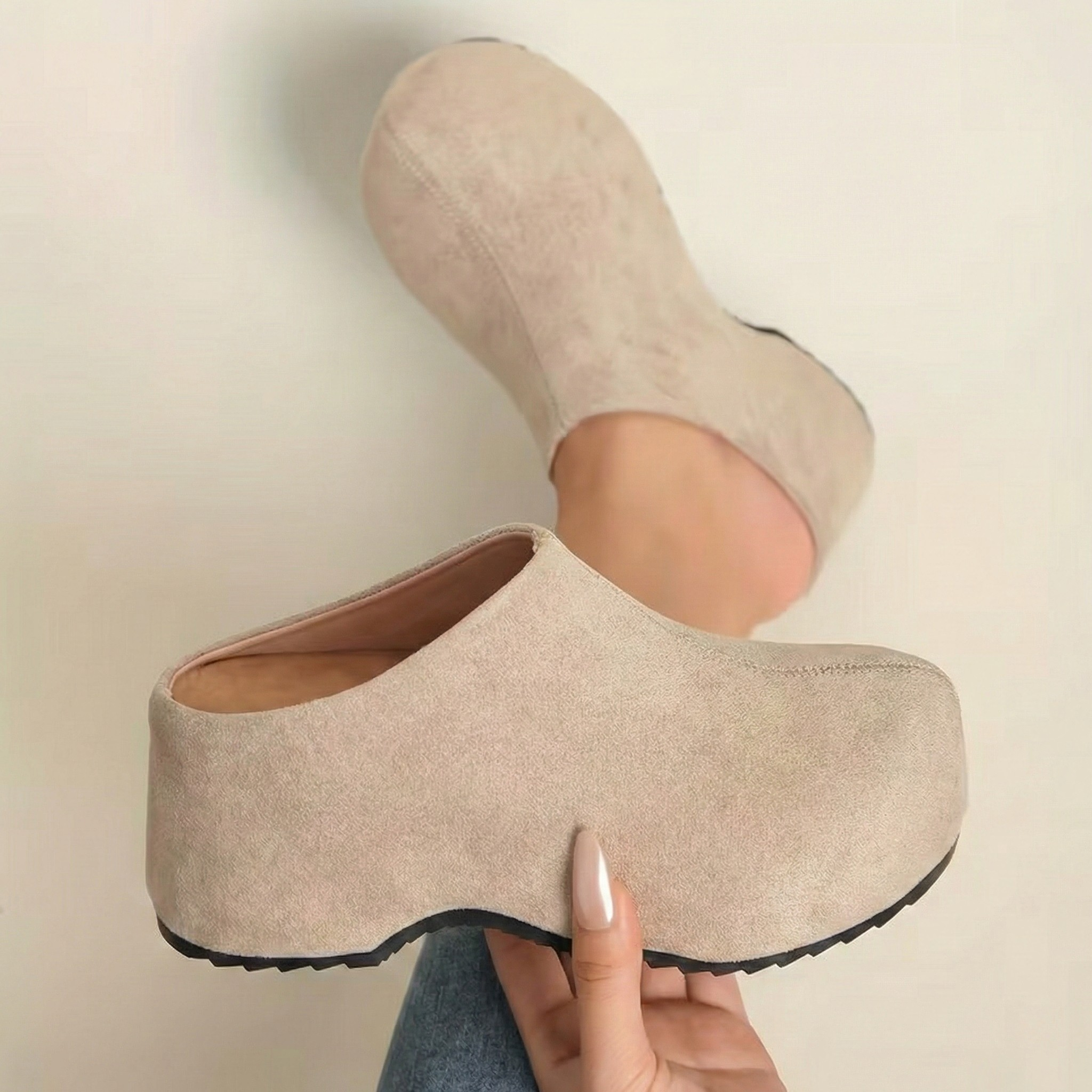 Apres Suede Comfort Clogs