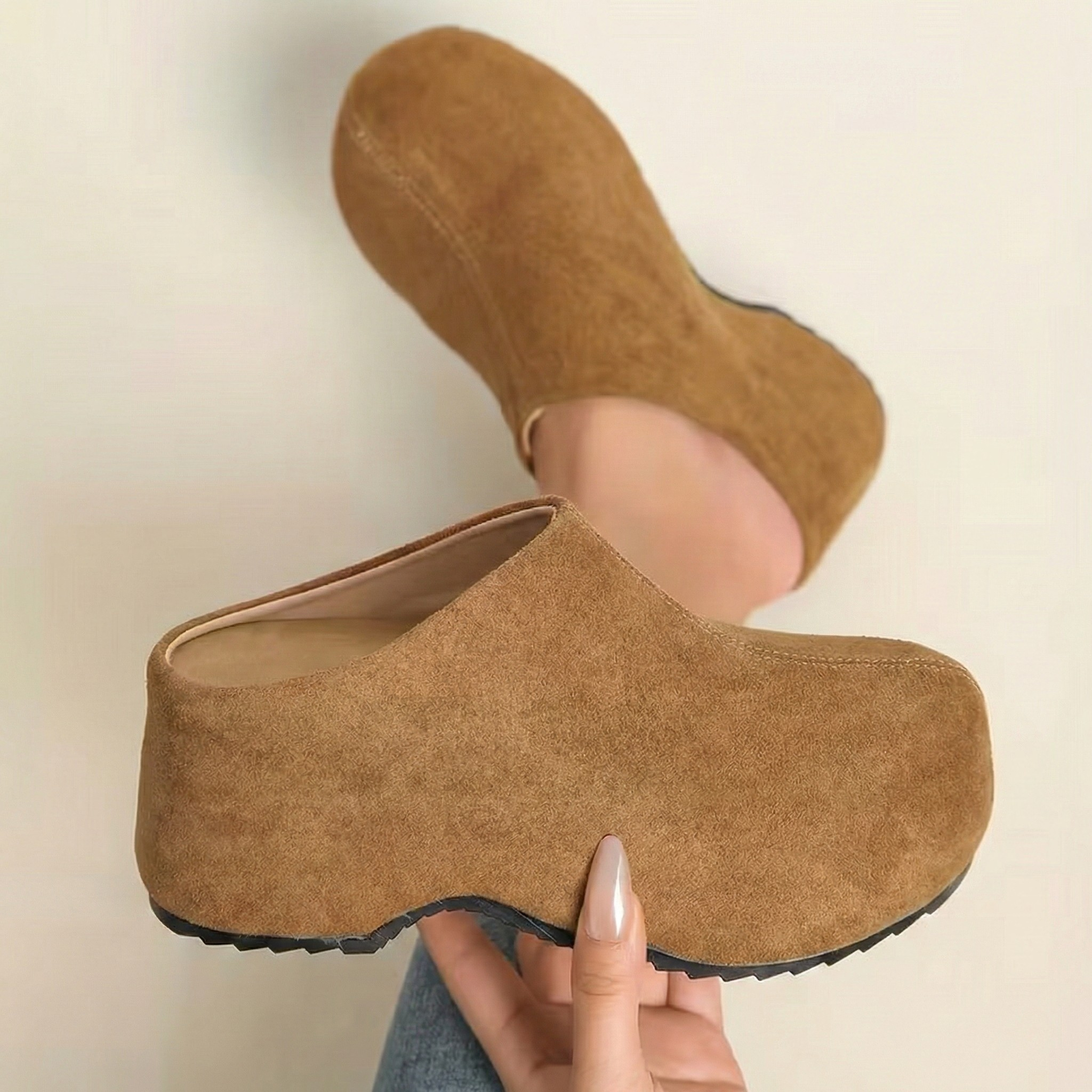 Apres Suede Comfort Clogs