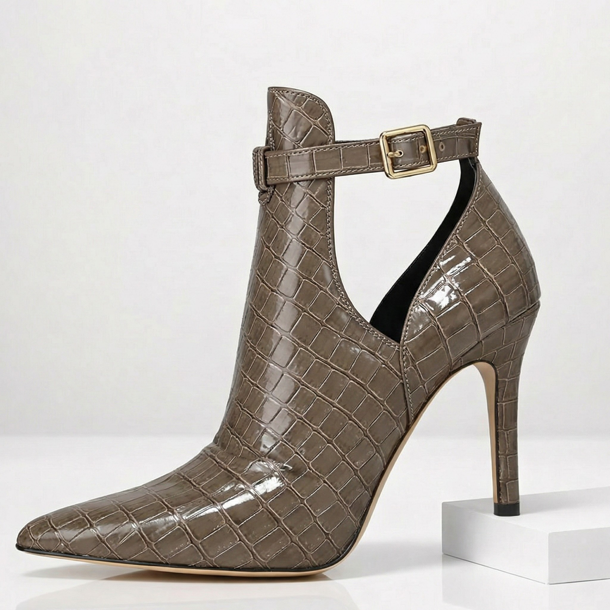Aurea Gator Stiletto Heels