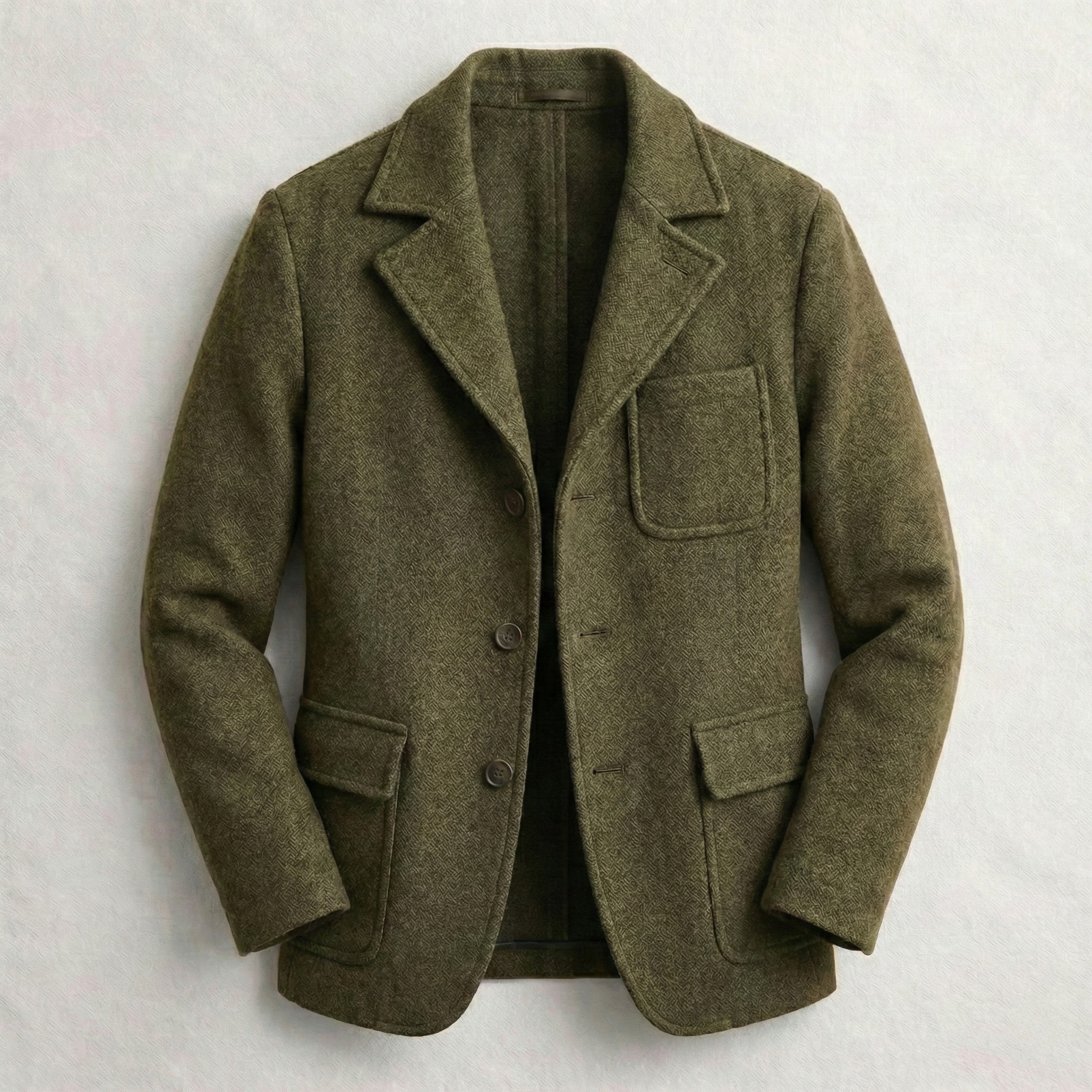 Belvoir Textured Wool Jacket