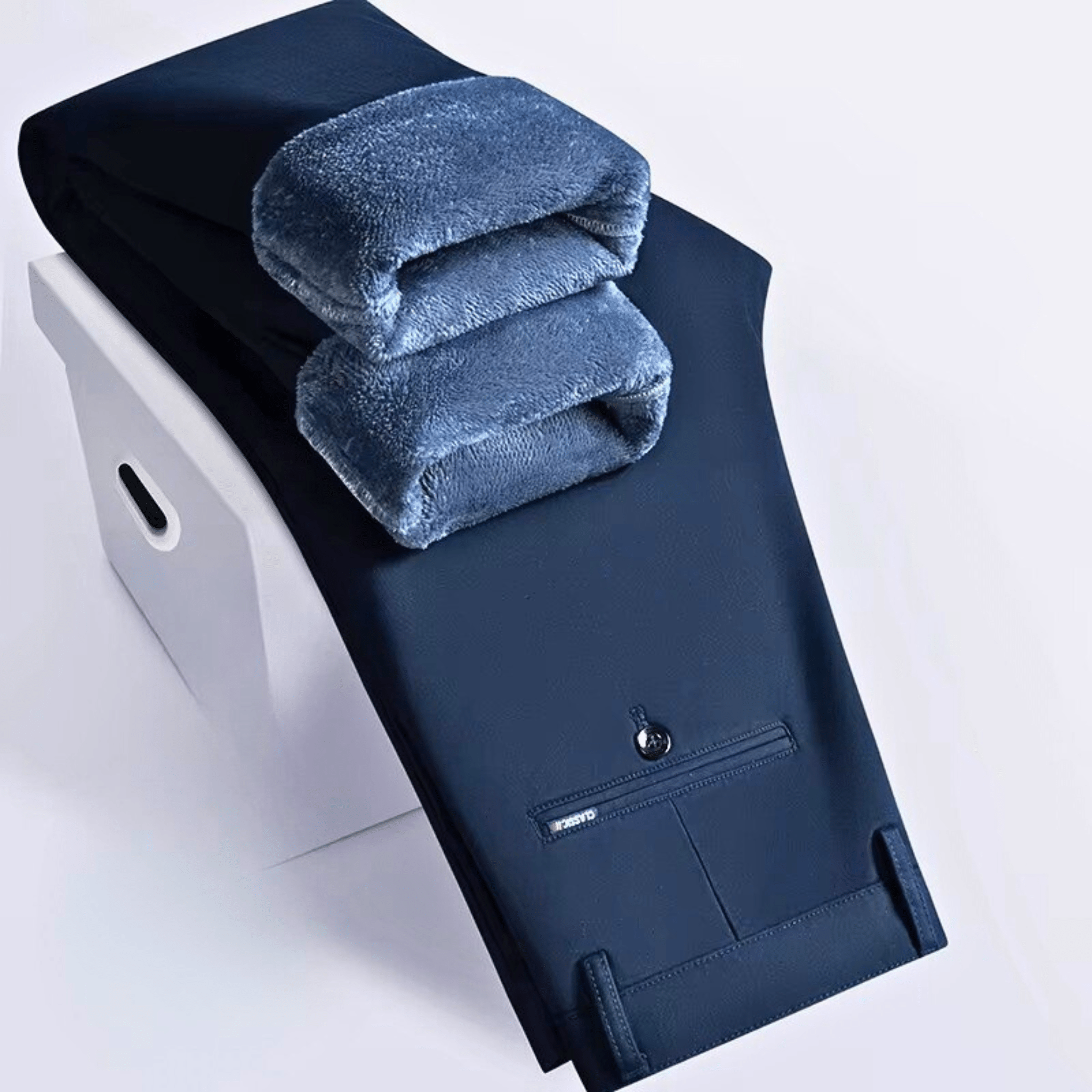 Orseno Fleece-Lined Chinos