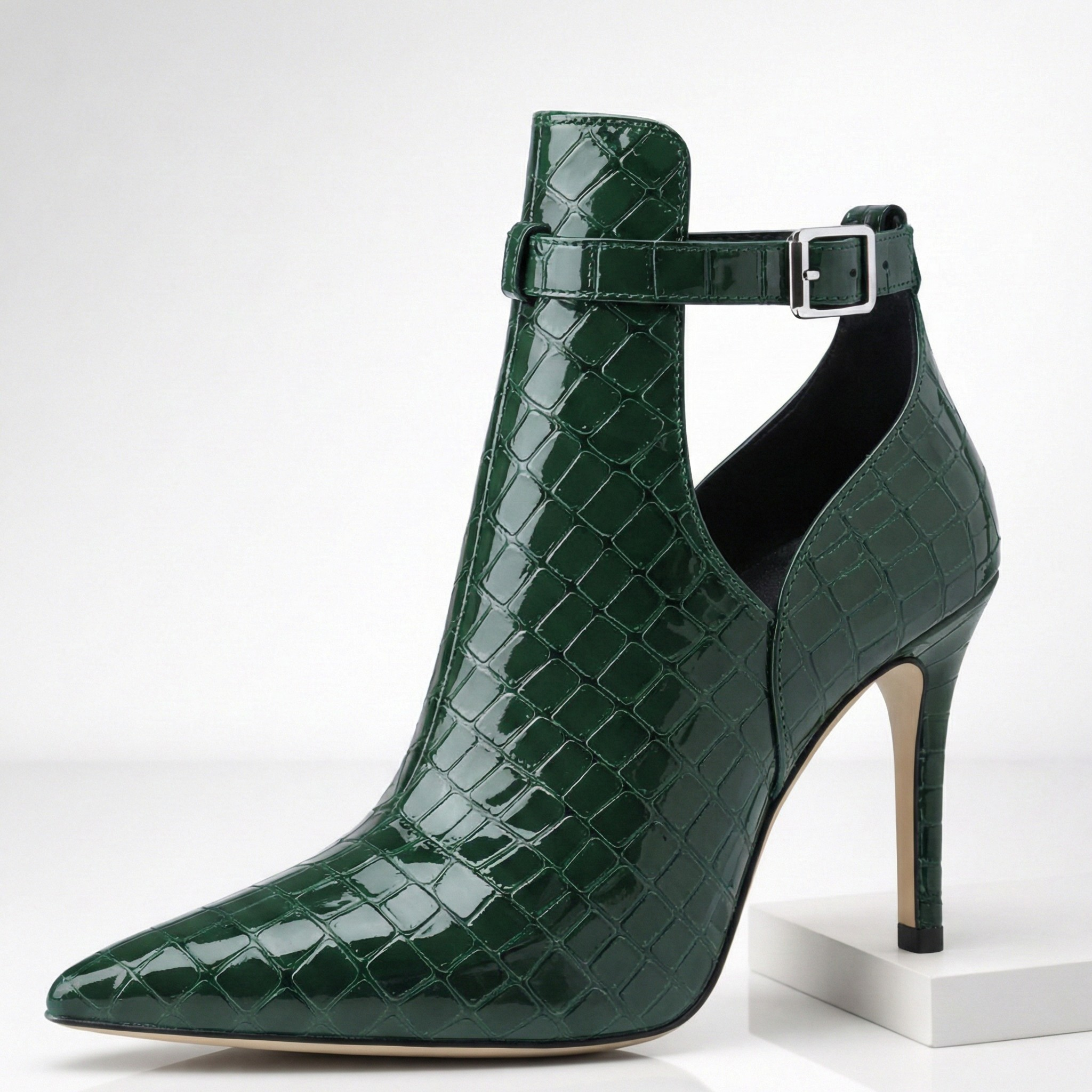 Aurea Gator Stiletto Heels