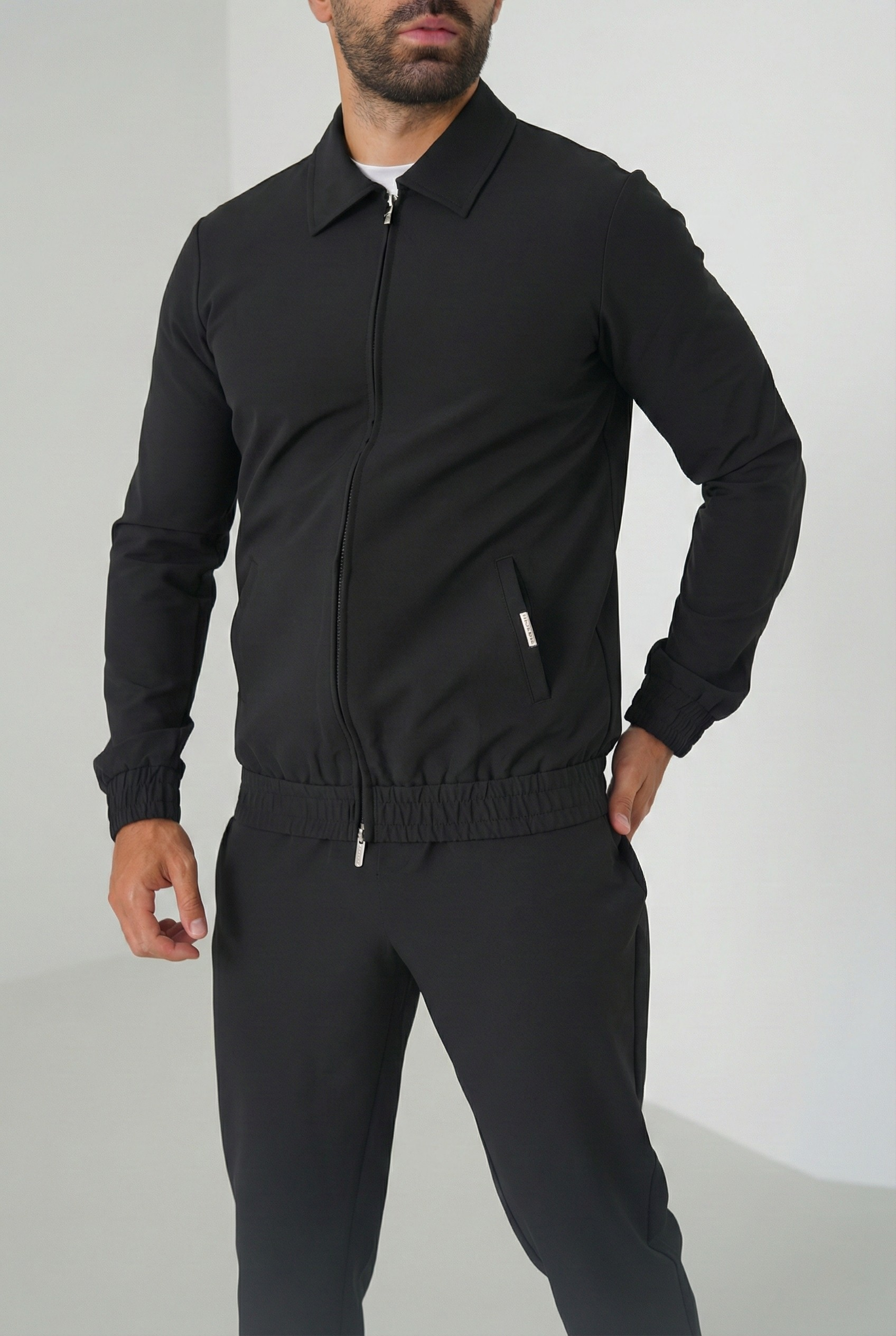 Milano Modern Zip-Up Tracksuit