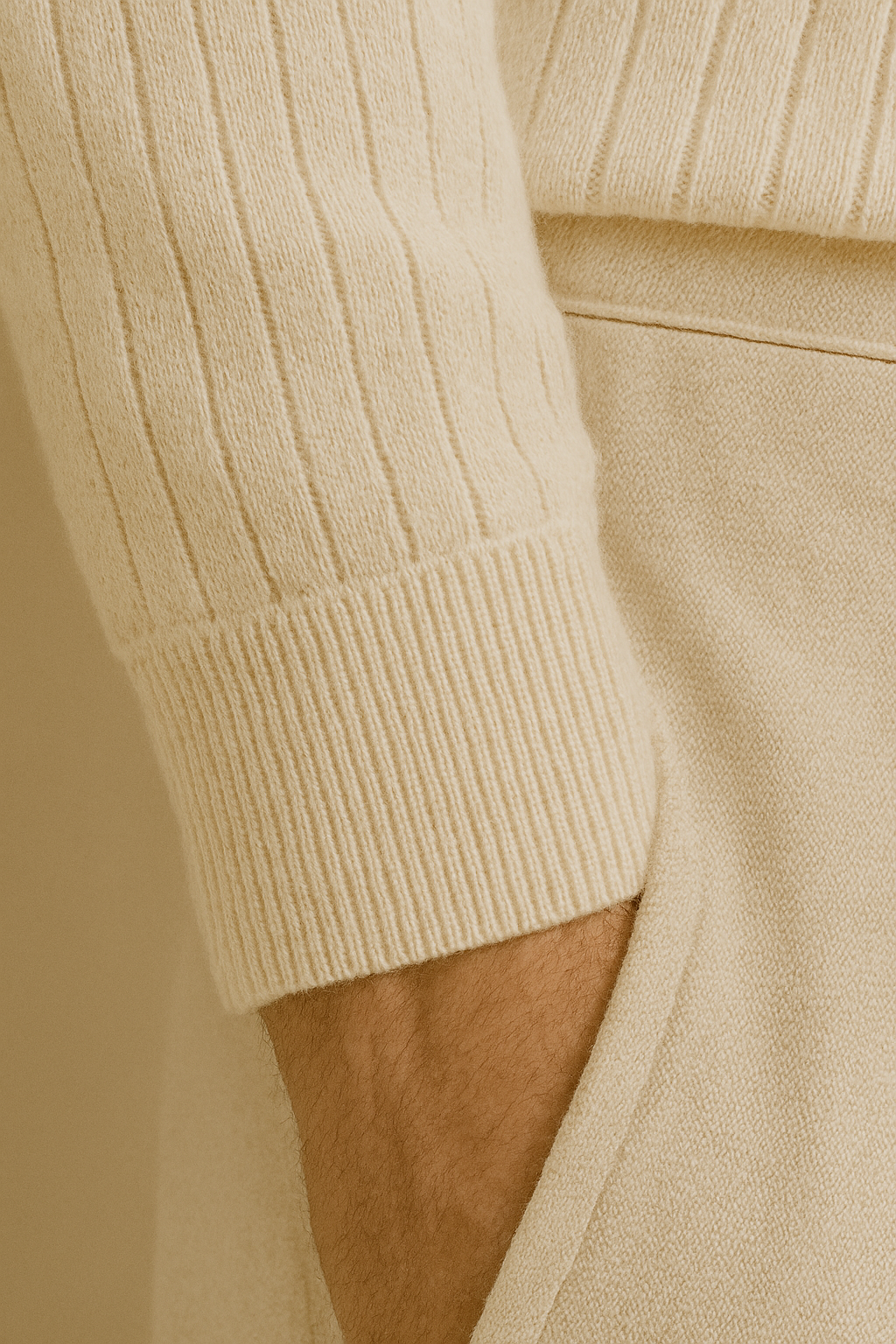 Ciedera Striped Long Sleeve Polo