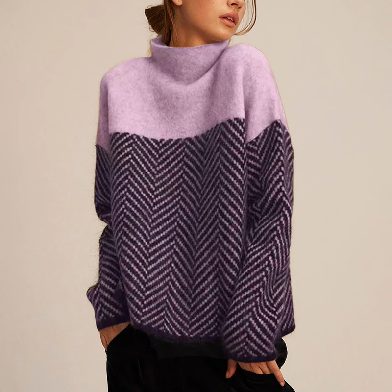 Knitted Turtleneck Sweater