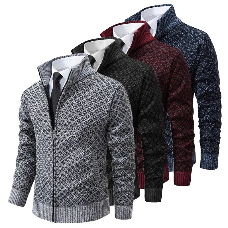 Ciedera Knitted Zip Cardigan